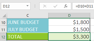 The formula automatically recalculates if a referenced cell is modified.