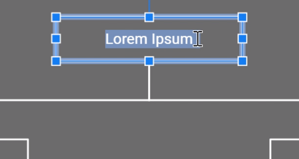 editing the text