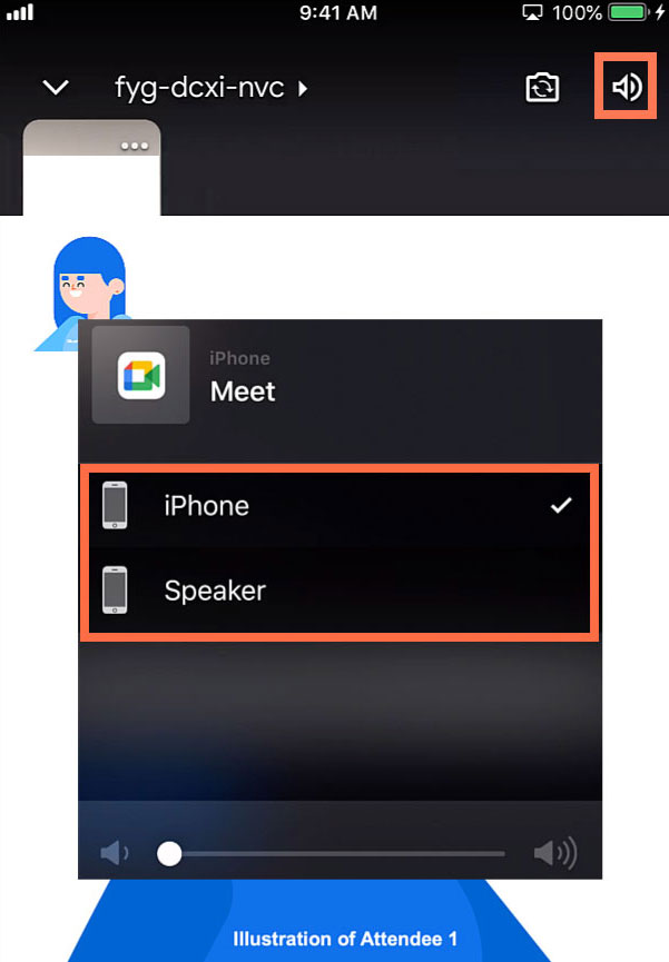 audio icon options