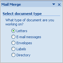 Mail Merge