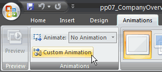 Custom Animation