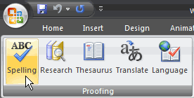 Spelling Command