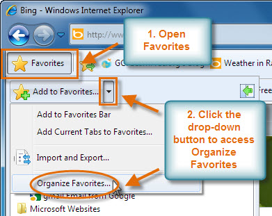 Screenshot of IE8