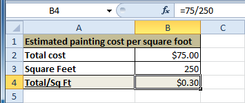 Result in B4