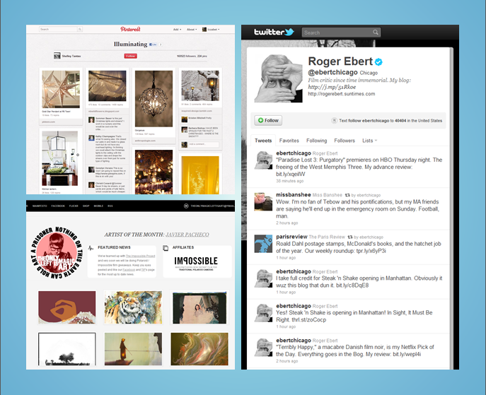 Examples of microblogging