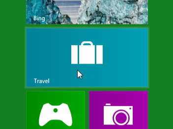 Screenshot of Windows 8