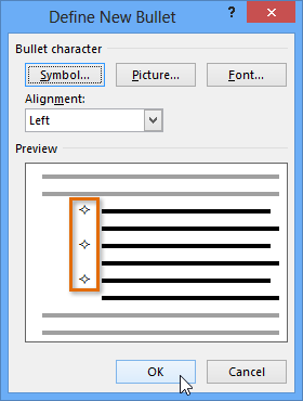 Screenshot of Word 2013