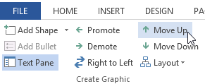 Screenshot of Excel 2013