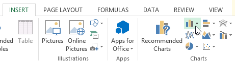 Screenshot of Excel 2013