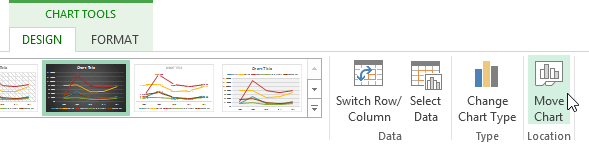 Screenshot of Excel 2013