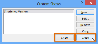 Screenshot of PowerPoint 2013