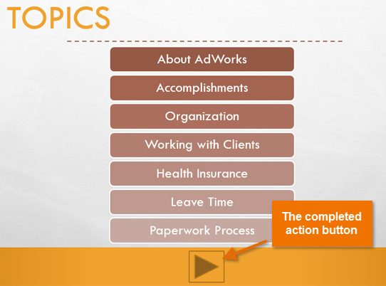 Screenshot of PowerPoint 2013