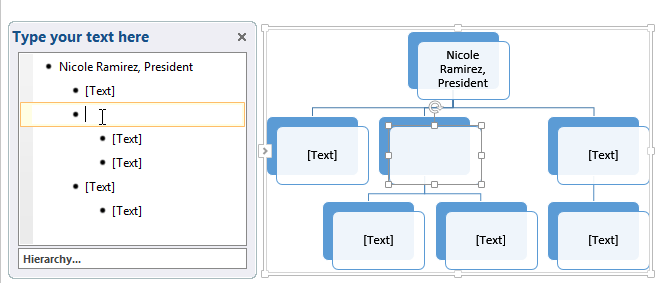 Screenshot of PowerPoint 2013