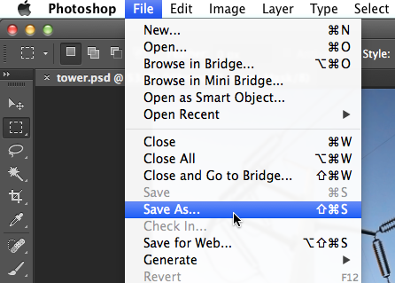 Screenshot of Adobe Photoshop CC