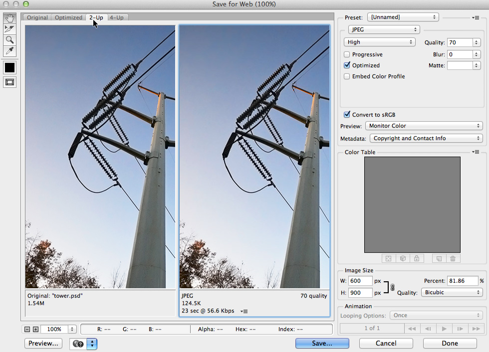 Screenshot of Adobe Photoshop CC