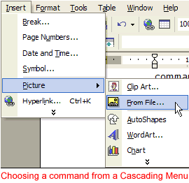 Cascading Menu