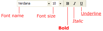 Font Options